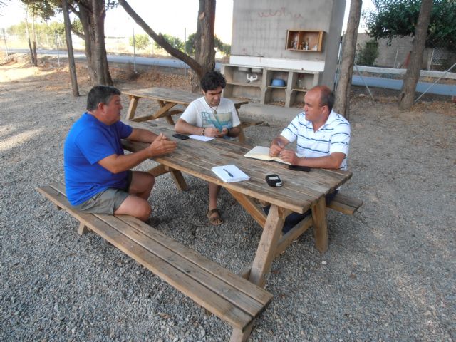 El concejal de Medio Ambiente visita los Huertos Ecolgicos Familiares, Foto 1
