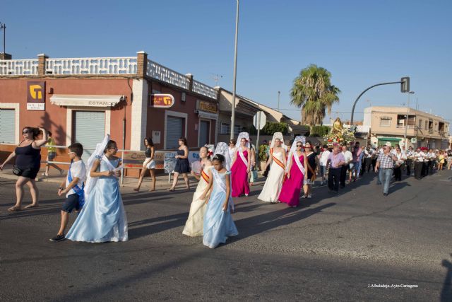 Una solemne procesión culminó las Fiestas Patronales de Santa Ana - 1, Foto 1