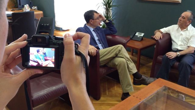 Cinco murcianos protagonizan la agenda del Alcalde durante toda la tarde - 1, Foto 1