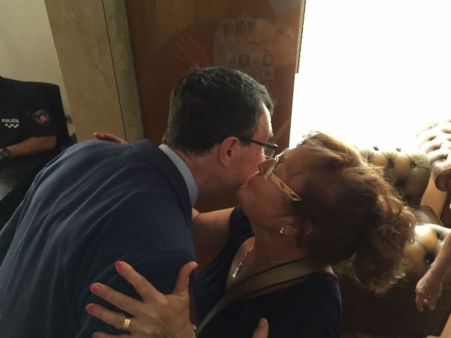 Cinco murcianos protagonizan la agenda del Alcalde durante toda la tarde - 2, Foto 2