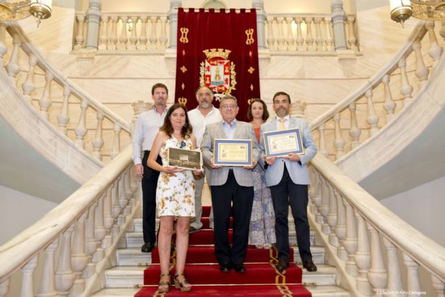 La Unión Musical Cartagonova mostró sus últimos galardones al alcalde - 1, Foto 1