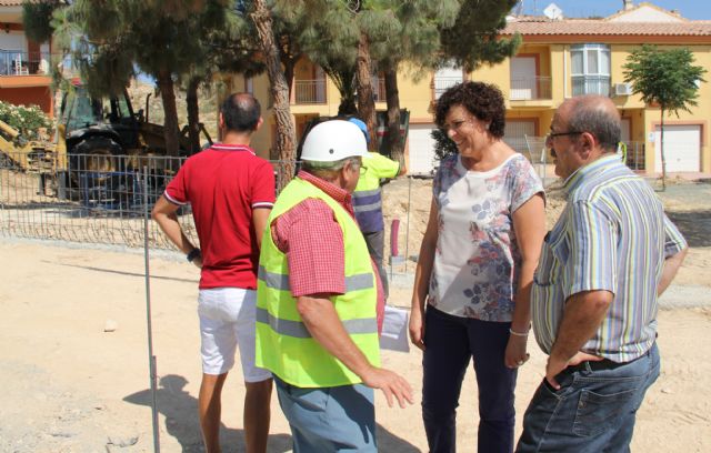 En marcha las obras de mejora del parque  La Cañada de Puerto Lumbreras con nuevas zonas de ocio y juegos infantiles - 1, Foto 1