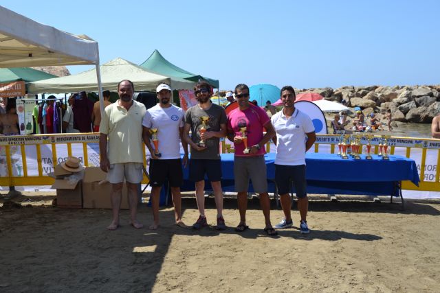 200 nadadores se dan cita en la travesía a nado Playa de Poniente - 1, Foto 1