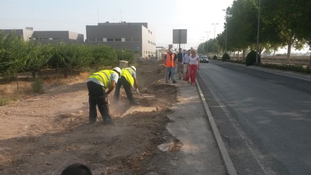 Las obras de construcción de la nueva vía de circulación inician su ejecución en ronda Sur/Central - 1, Foto 1