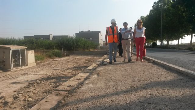 Las obras de construcción de la nueva vía de circulación inician su ejecución en ronda Sur/Central - 2, Foto 2