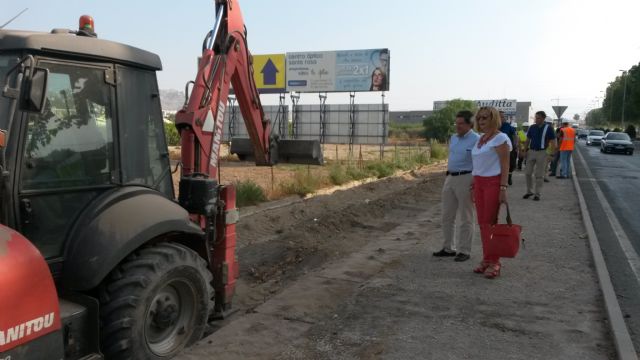 Las obras de construcción de la nueva vía de circulación inician su ejecución en ronda Sur/Central - 3, Foto 3