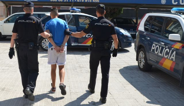 La Policía Nacional detiene en Molina de Segura al presunto autor de cuatro robos con violencia e intimidación - 1, Foto 1