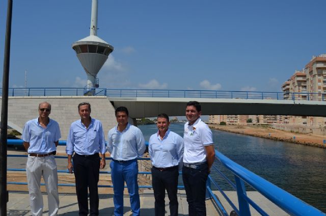 El alcalde visitó el Puerto Deportivo de La Manga donde se reunió con el presidente de la empresa concesionaria, Tomás Maestre - 1, Foto 1