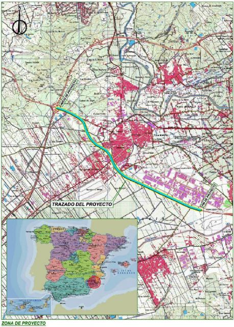Fase de Información Pública de la modificación del enlace intermedio del Arco Noroeste de Murcia con la RM-531 - 1, Foto 1