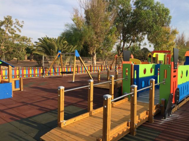 Cartagena ya cuenta con su primer parque adaptado de juegos infantiles - 2, Foto 2