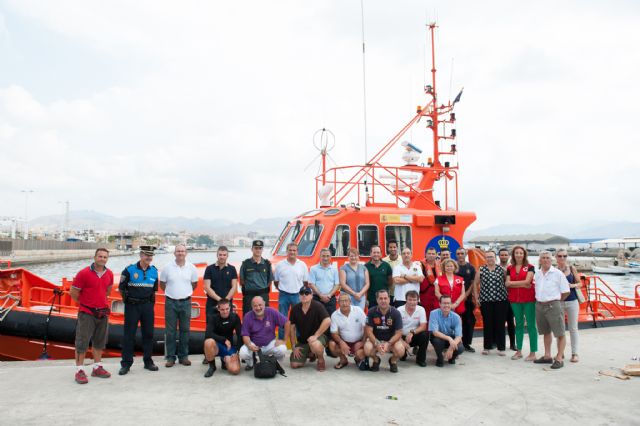 Efectivos de salvamento marítimo comprueban su capacidad de respuesta en aguas de Mazarrón - 2, Foto 2
