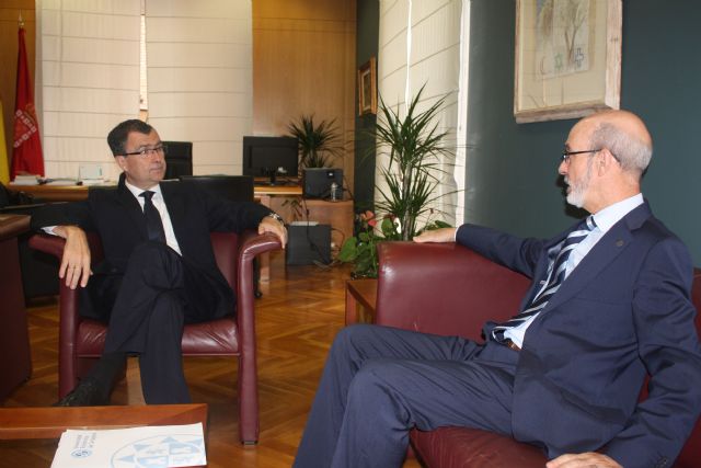 El Alcalde y el Rector analizan nuevas fórmulas de apoyo a los 1.300 alumnos murcianos que estudian en la UPCT - 2, Foto 2