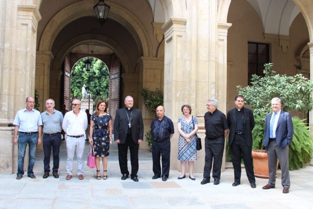 Mons. Lorca presenta la Fundación Cristo Amarrado a la Columna - 1, Foto 1
