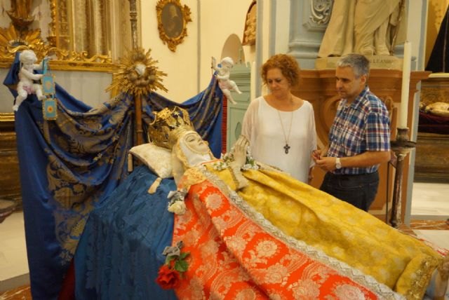 San Juan de Dios se suma este mes de agosto a la tradición del ´Tránsito de la Virgen´ con la exposición de dos imágenes - 1, Foto 1