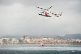 Efectivos de salvamento marítimo comprueban su capacidad de respuesta en aguas de Mazarrón