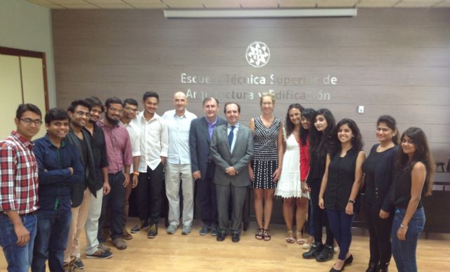 UPCT despide a alumnos indios - 1, Foto 1