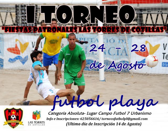 Fútbol playa en las Fiestas Patronales de Las Torres de Cotillas - 1, Foto 1
