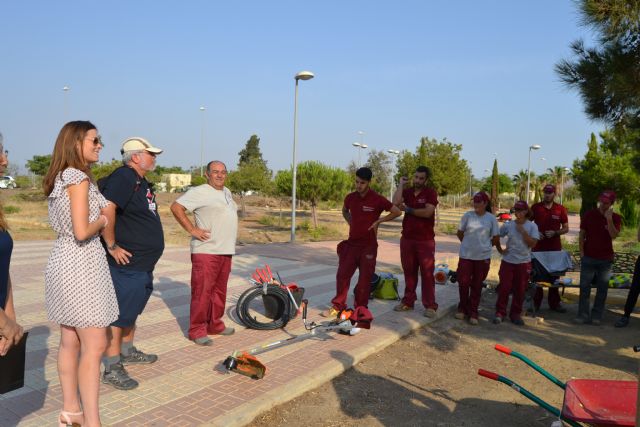 Quince jóvenes desempleados se benefician del Programa Mixto de Empleo y Formación puesto en marcha en Águilas - 1, Foto 1