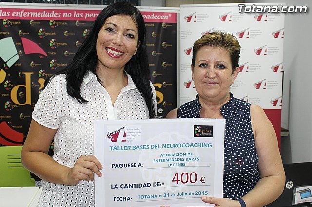 The Association of Professional Coaching of Murcia collaborates with 400 euros with Rare Diseases, Foto 1