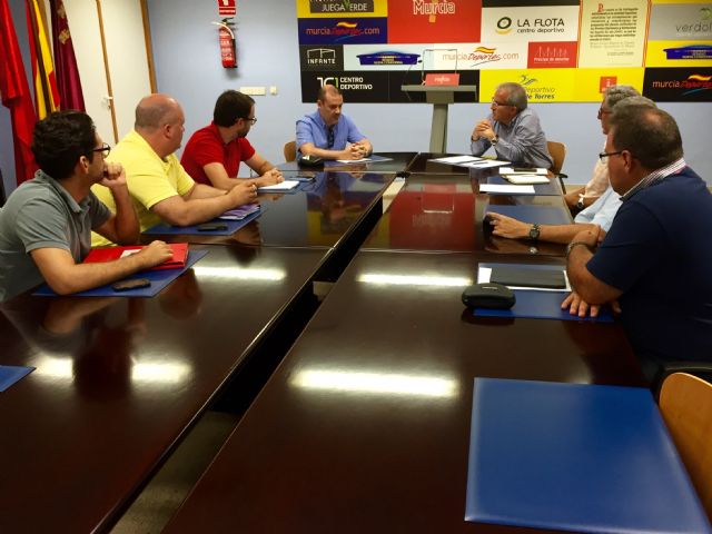 Coello: El Ayuntamiento se va a implicar para que el proyecto del Real Murcia salga adelante - 1, Foto 1