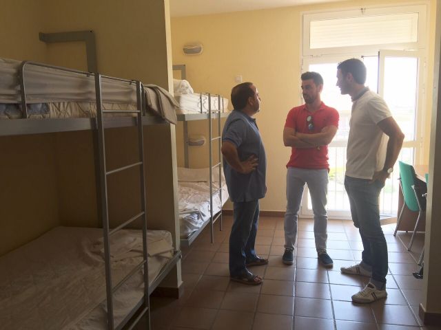 El Director General de Juventud de la CARM visita Lorca para conocer de primera mano los programas juveniles que pone en marcha el Ayuntamiento - 1, Foto 1