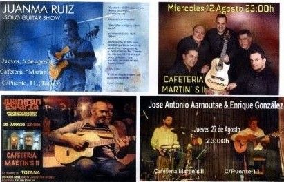 Today solidarity concerts cycle begins in August nights in laTerraza Caf "Martin's II" to benefit PADISITO, Foto 1