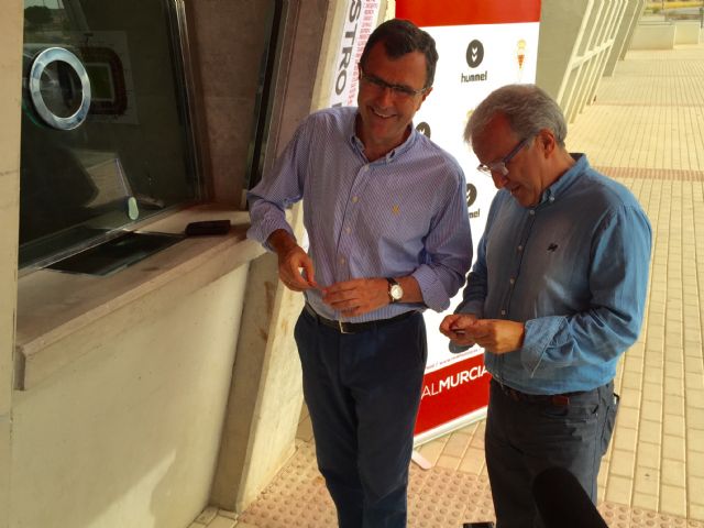 Ballesta muestra su respaldo al Real Murcia para que dure, al menos, 100 años más - 1, Foto 1