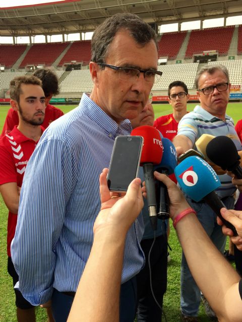 Ballesta muestra su respaldo al Real Murcia para que dure, al menos, 100 años más - 2, Foto 2