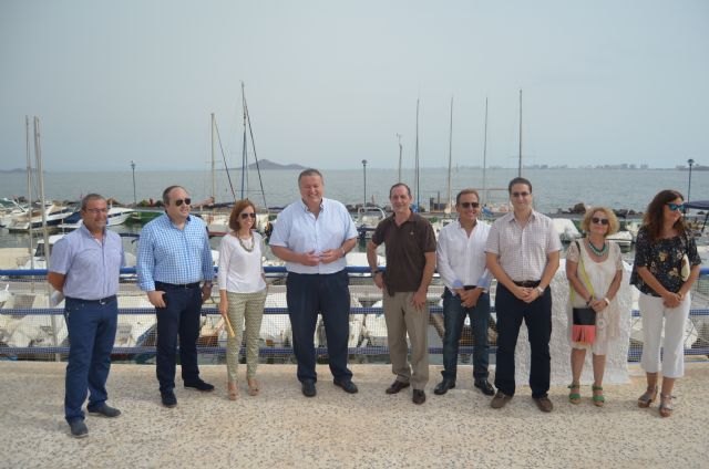 La Consejería de Fomento inaugura las obras de ampliación y mejora del puerto de Islas Menores - 1, Foto 1