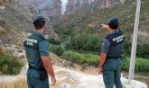 La Guardia Civil participa en la extinción de los incendios de Lorca y Cieza