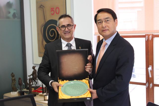 Visita institucional del embajador de China a La Unión - 1, Foto 1