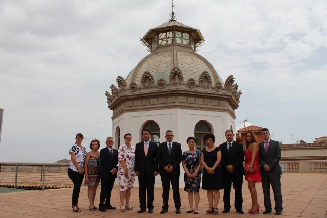 Visita institucional del embajador de China a La Unión - 2, Foto 2