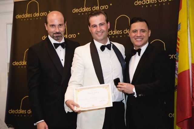 Fermín Asensio Soto, natural de Águilas, Fundador de PROMODELIA en el 2004, recibe el Dedal de Oro 2015 en la categoría de empresas de moda - 2, Foto 2