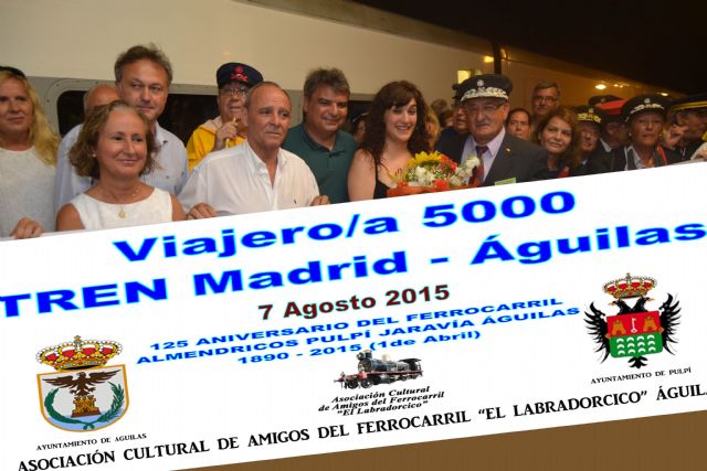 Llegada a Águilas del viajero 5000 del tren directo - 1, Foto 1