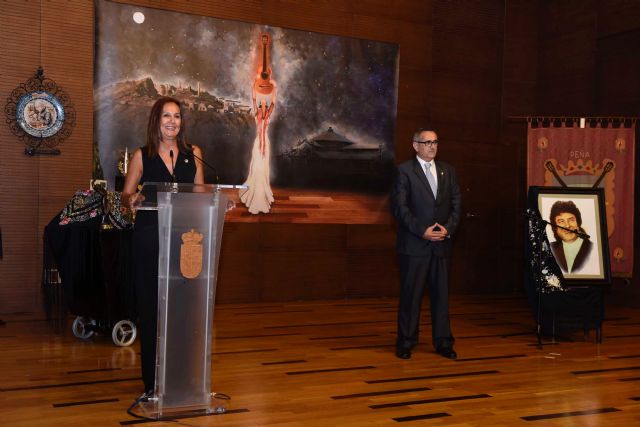 María Dueñas recibe el Castillete de Oro del LV Festival del Cante de las Minas - 4, Foto 4