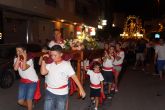 Romerías para San Roque, un encierro infantil y una carrera de cintas en bicicleta animan las Fiestas Patronales de Ceutí