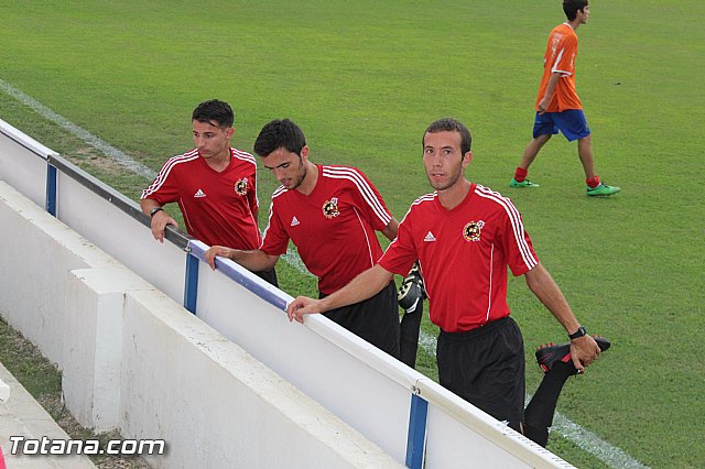 El Olmpico de Totana y el Lorca Deportiva CF empataron a 1 en el partido de pretemporada 2015/16 - 3