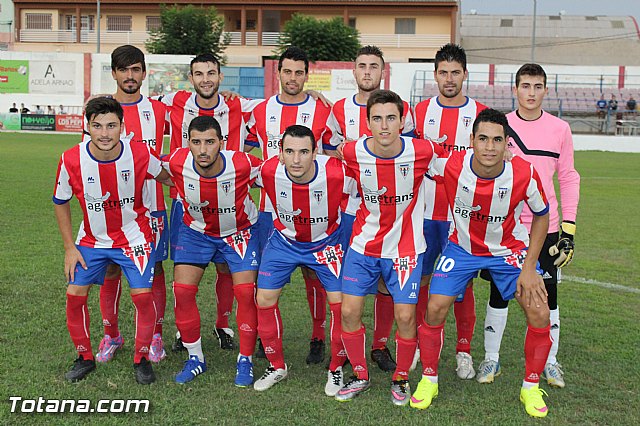 El Olmpico de Totana y el Lorca Deportiva CF empataron a 1 en el partido de pretemporada 2015/16 - 16
