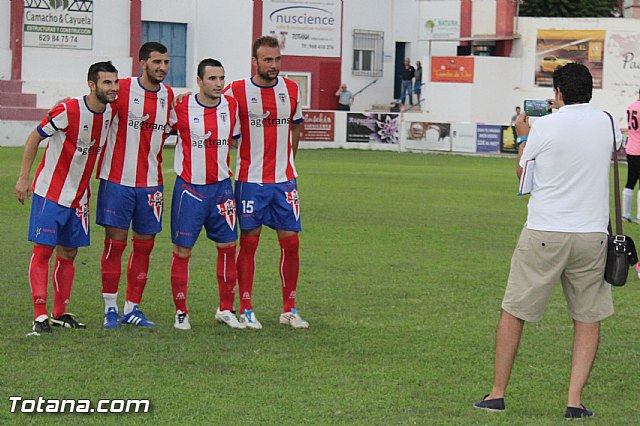 El Olmpico de Totana y el Lorca Deportiva CF empataron a 1 en el partido de pretemporada 2015/16 - 17