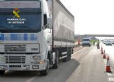 La Guardia Civil detiene al conductor de un camin articulado de gran tonelaje por sextuplicar la tasa mxima de alcoholemia