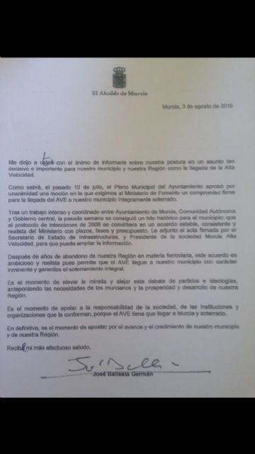 Ahora Murcia solicita al alcalde que pida explicaciones inmediatas a adif sobre las obras en la estación de el carmen y su entorno - 1, Foto 1