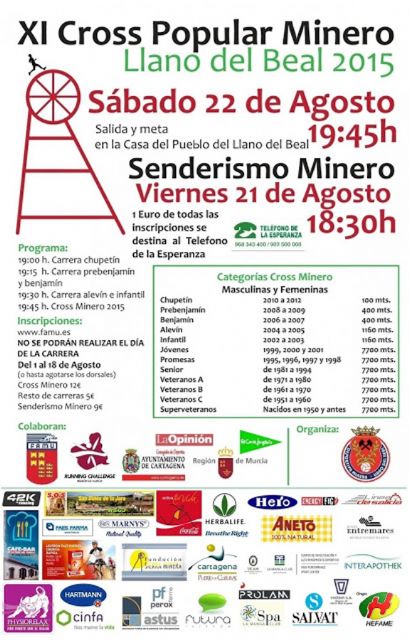 El Llano del Beal celebra el XI Cross Popular Minero - 1, Foto 1