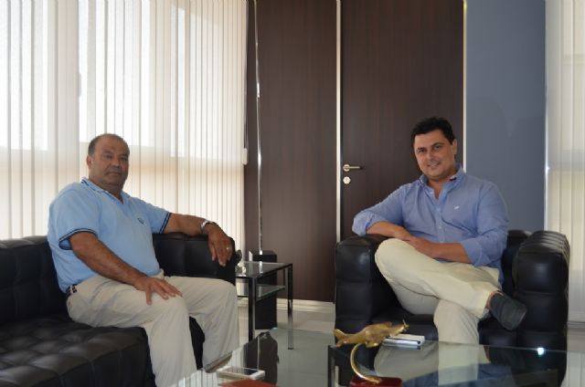 El alcalde se reúne con el nuevo presidente de Cruz Roja Mar Menor Norte, José Cortés Carmona - 1, Foto 1