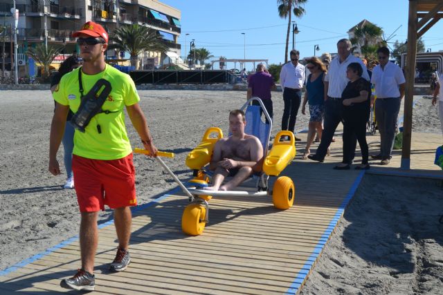 San Pedro del Pinatar mejora la accesibilidad en las playas de la mano de FAMDIF - 2, Foto 2