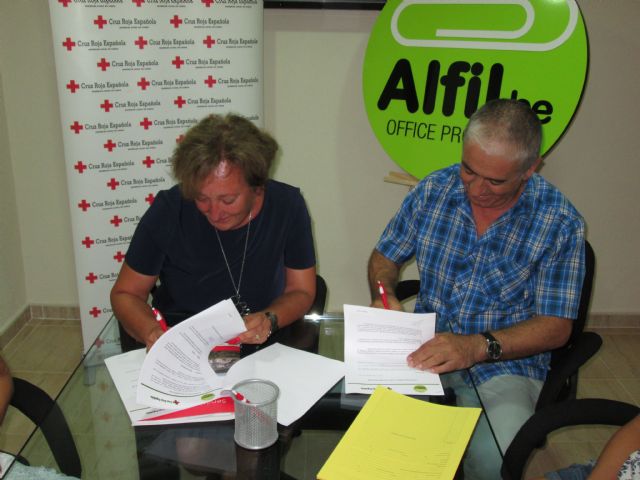 Gesto solidario por parte de la papelería Alfil.be de Lorca - 1, Foto 1