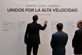 Los alcaldes de Murcia, Lorca y Almera firman el manifiesto del Palacio de Guevara para apoyar la llegada de la Alta Velocidad a estos tres municipios