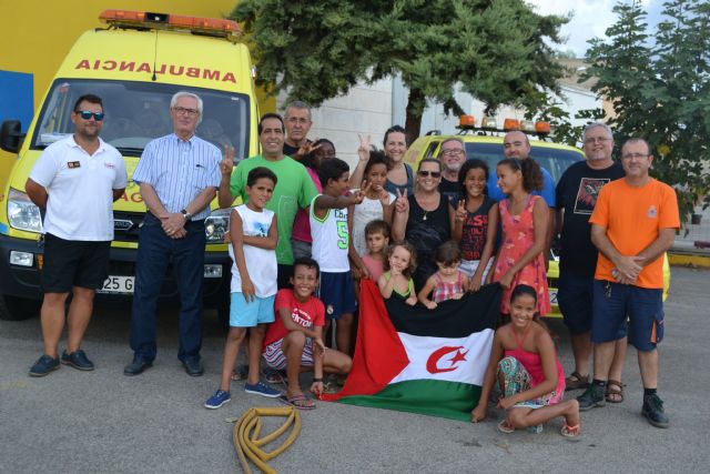 Los niños saharauis del Programa Vacaciones en Paz comparten una jornada de convivencia con los miembros de Protección Civil - 2, Foto 2