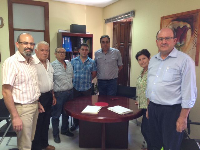 Reunion de directivos de CEBAG con el alcalde de Aledo - 1, Foto 1