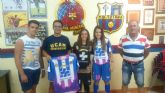 La Peña Barcelonista de Totana colabora con el Club Lorca Deportiva Fminas