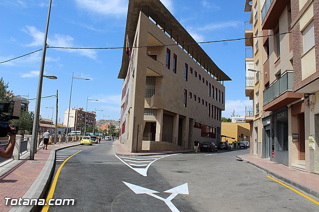 Se abre al trfico la interseccin de la rotonda de la Kabuki con la Avenida Rambla de La Santa - 3